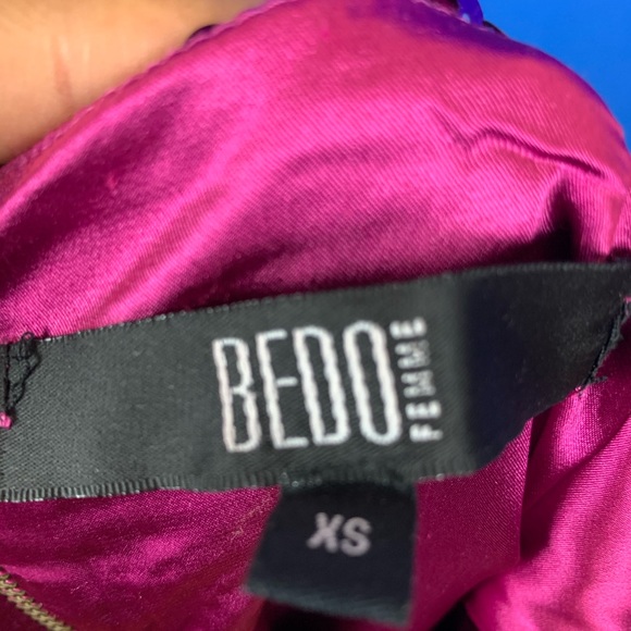 Bedo purple sequins skirt - Picture 3 of 3